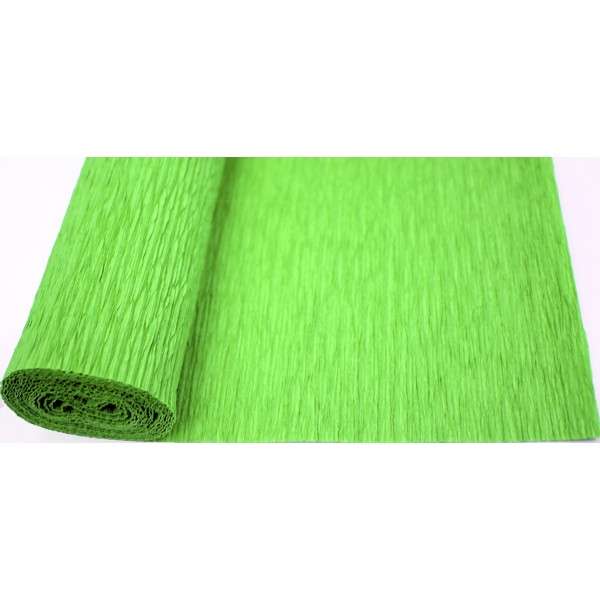 Папір гофра 2м х50см 230% 42г/м2 "Santi" №708091(зелений)(1)