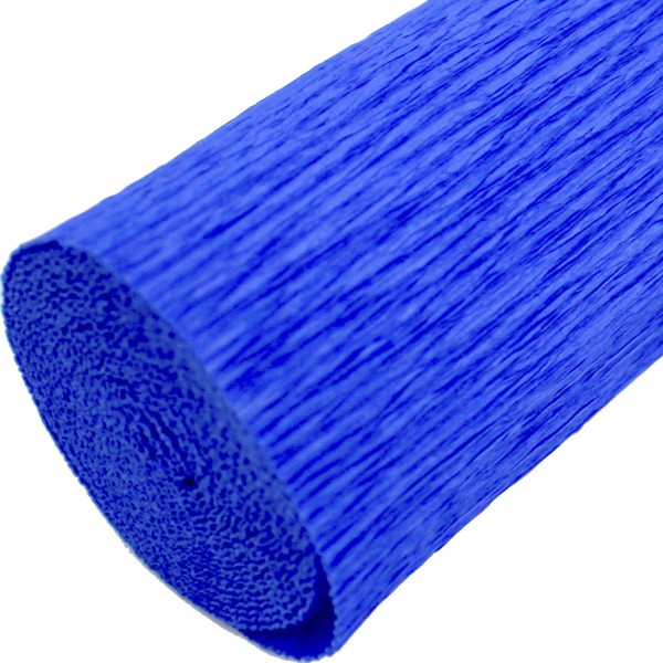 Папір гофра 2м х50см 230% 42г/м2 "Santi" №708090(темно синій)(1)