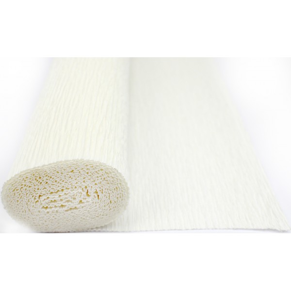 Папір гофра 2м х50см 230% 42г/м2 "Santi" №708081(білий)(1)