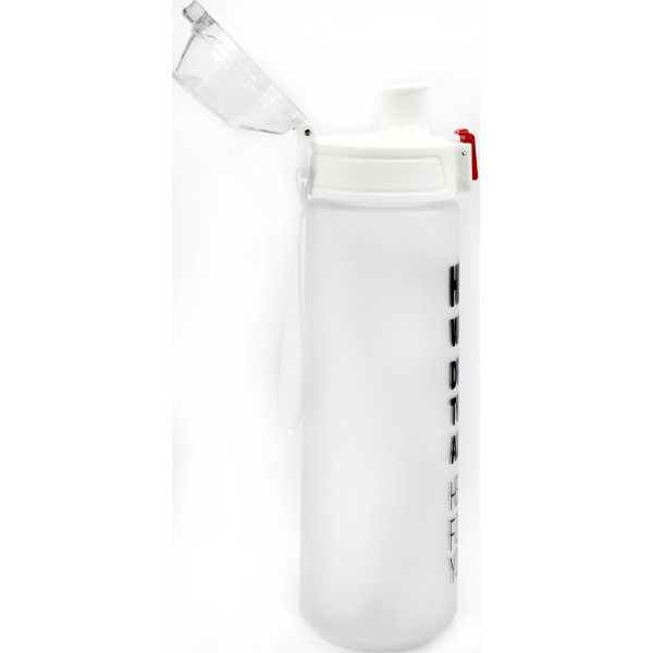 Пляшка для води полікарбонат "Optima" 800мл біла №O51988(10)