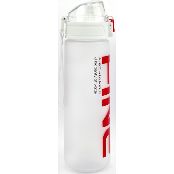 Пляшка для води полікарбонат "Optima" 800мл біла №O51989(10)