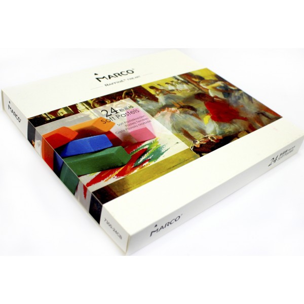 Набір пастелі 24 кольори Marco (6) (48) 7300/24