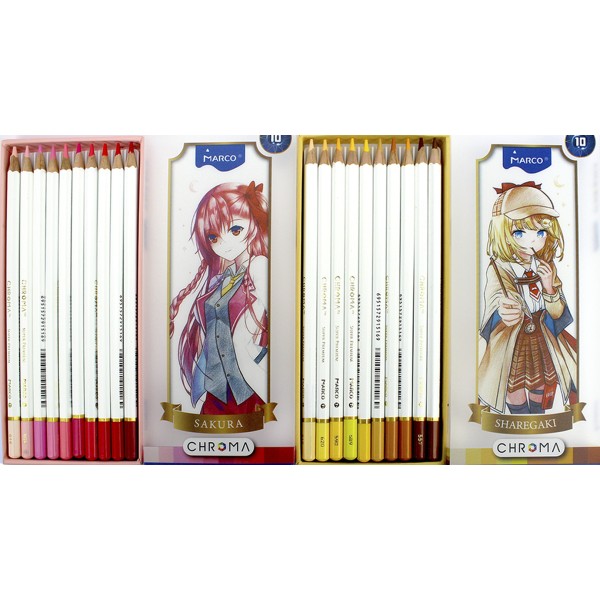 Олівці кольор. 50 кольор. "Marco" №2552-50CB Manga(20)