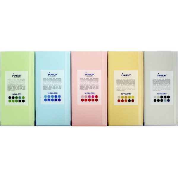 Олівці кольор. 50 кольор. "Marco" №2552-50CB Manga(20)