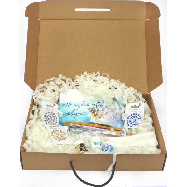 Набір для творч. "Мушля спогадів" текстурною пастою