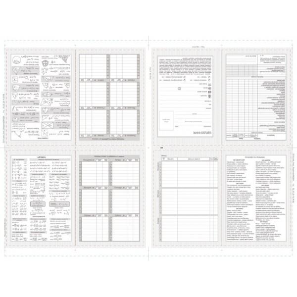 Щоденник шк. В5 №25106 40арк. CMYK,ВД-лак. скоба м'яка обкл./Мандарин/(10)