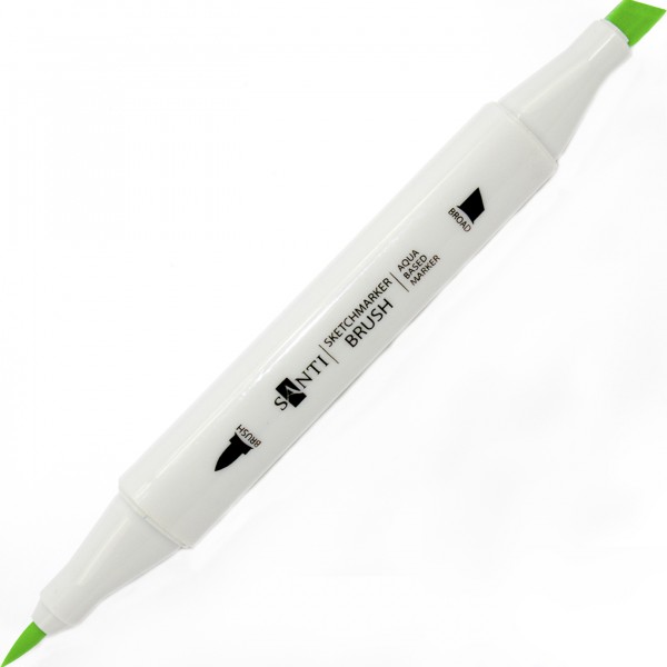 Маркер аквар. "Santi sketch" №SM-74/390747 неоново-зелений(6)