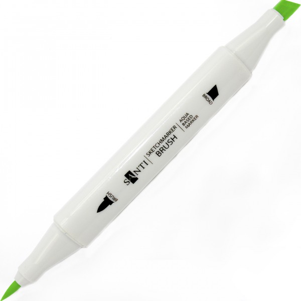 Маркер аквар. "Santi sketch" №SM-74/390747 неоново-зелений(6)