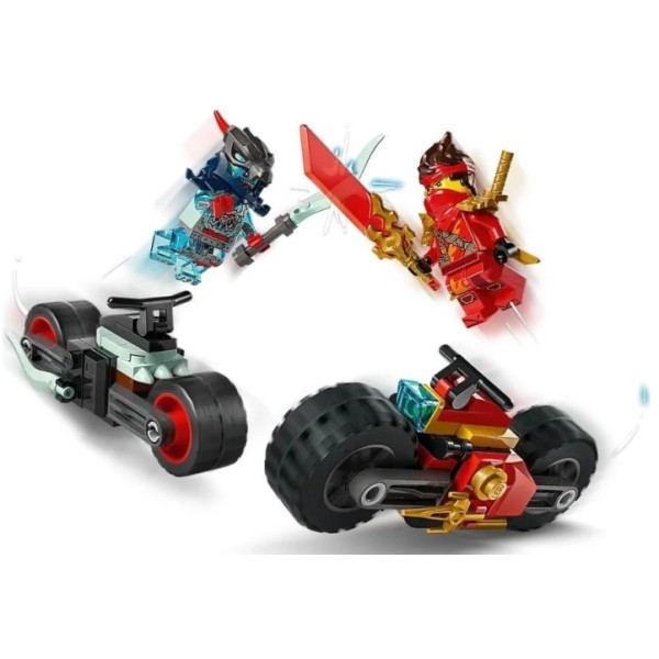 Конструктор "LEGO" Ninjago Швидкісні перегони Кая на мотоциклі №71838(4)