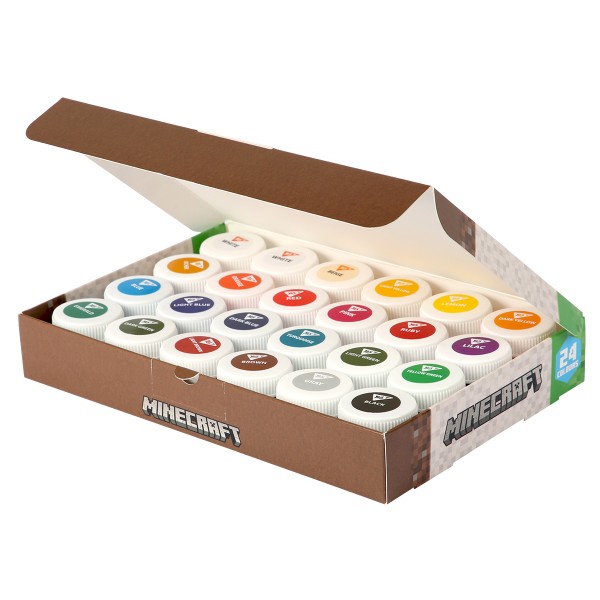 Гуаш "Yes" Minecraft 24кольор. 20мл №230409(6)