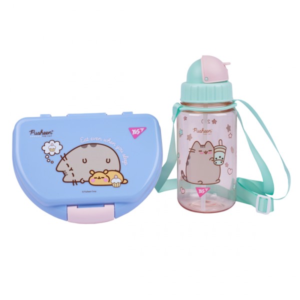 Набір ланчбокс і пляшка "Yes" Pusheen №450145(24)