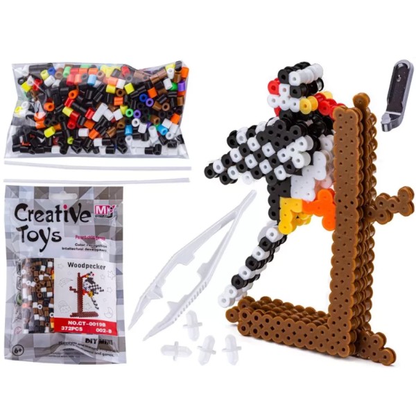 Термомозаїка тривимірна,птахи,в кульку,19х12,5х2,5см №CT-0019B(120)(240) КІ