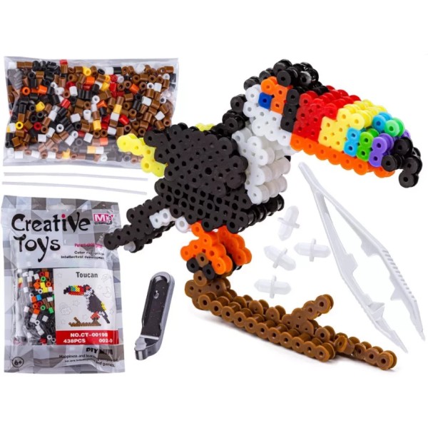 Термомозаїка тривимірна,птахи,в кульку,19х12,5х2,5см №CT-0019B(120)(240) КІ