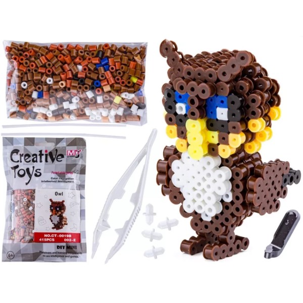 Термомозаїка тривимірна,птахи,в кульку,19х12,5х2,5см №CT-0019B(120)(240) КІ