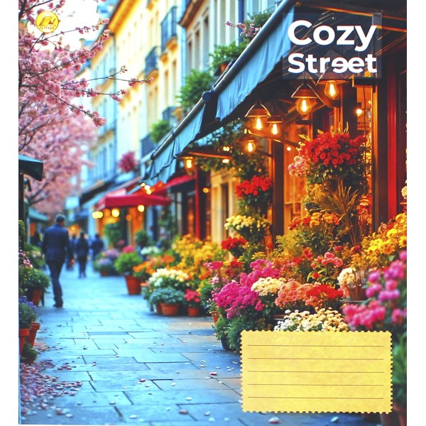 Зошит 18арк. лін. /ТВ/ "Вулиці міста" №ТА52206(20)(400)