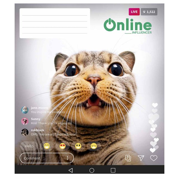 Зошит 48арк. кліт. Школярик ВД-лак №048-3420K(10)(100)