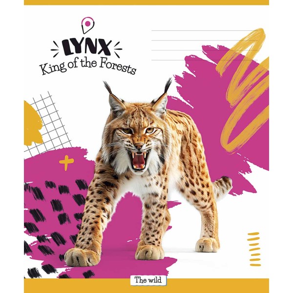 Зошит 18арк. лін. Star "King of the Tropics (нейт)" ВД-лак №018-3421L(25)(250)