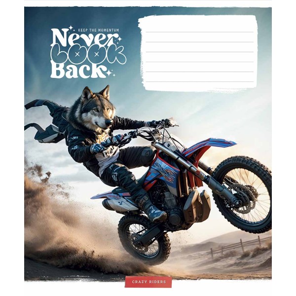 Зошит 12арк. кліт. Star "Best professions (хлопч)" ВД-лак №012-3499K(30)(360)