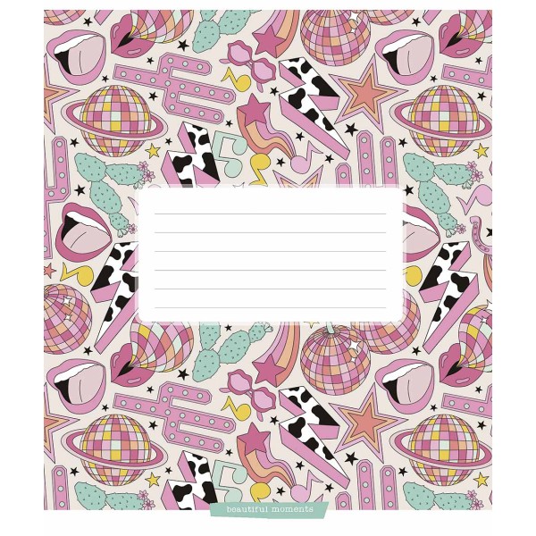 Зошит 12арк. кліт. Star "Enjoy your life" ВД-лак №012-3503K(30)(360)