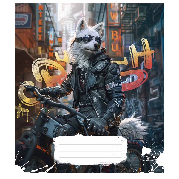 Зошит 36арк. кліт. Star "Big Bro" ВД-лак №036-3460K(20)(160)