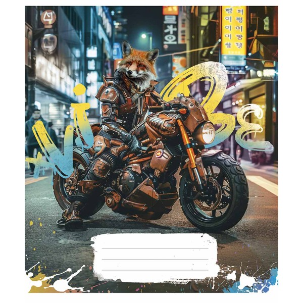 Зошит 36арк. кліт. Star "Big Bro" ВД-лак №036-3460K(20)(160)