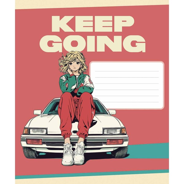 Зошит 18арк. кліт. Star "(дівч)" ВД-лак №018-3550K(25)(250)