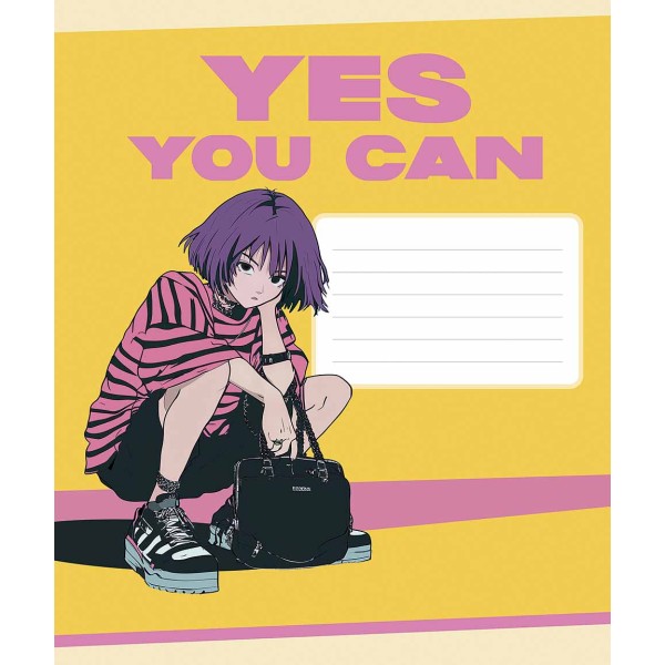 Зошит 18арк. кліт. Star "(дівч)" ВД-лак №018-3550K(25)(250)