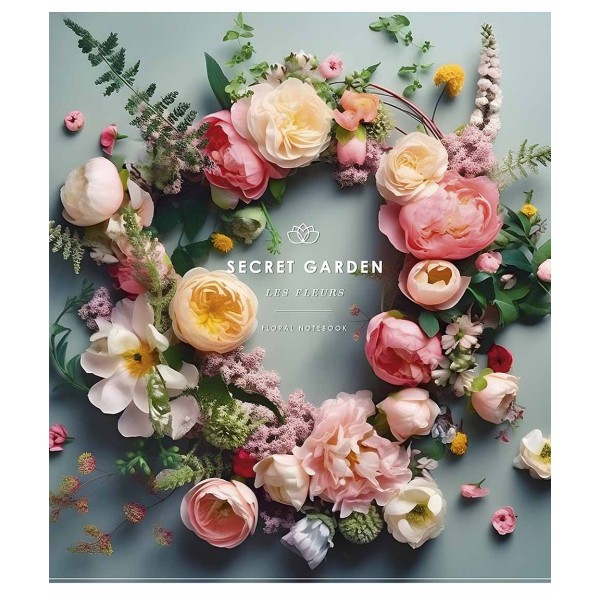 Зошит 96арк. лін. Школярик "Secret garden" ВД-лак №096-3426L(5)(50)
