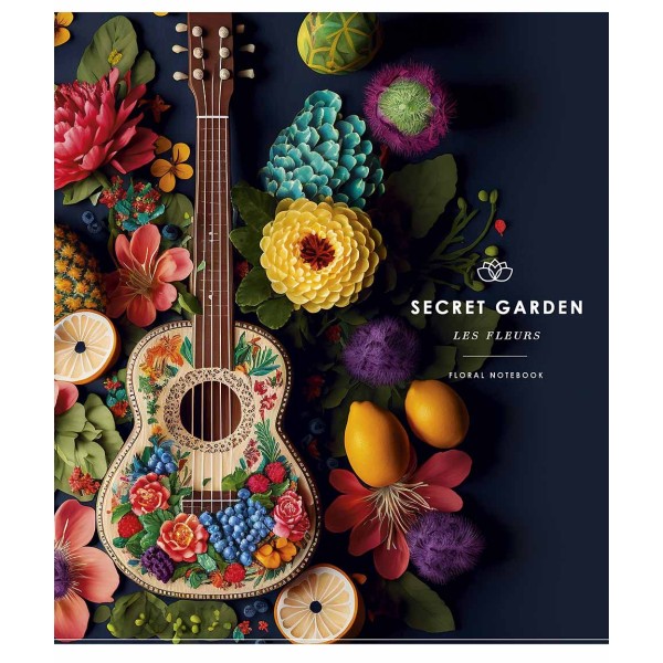Зошит 96арк. лін. Школярик "Secret garden" ВД-лак №096-3426L(5)(50)