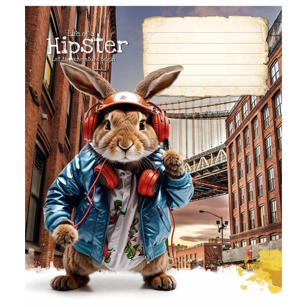 Зошит 12арк. лін. Школярик "Cool adventures" виб.Уф-лак №012-3413L(30)(300)