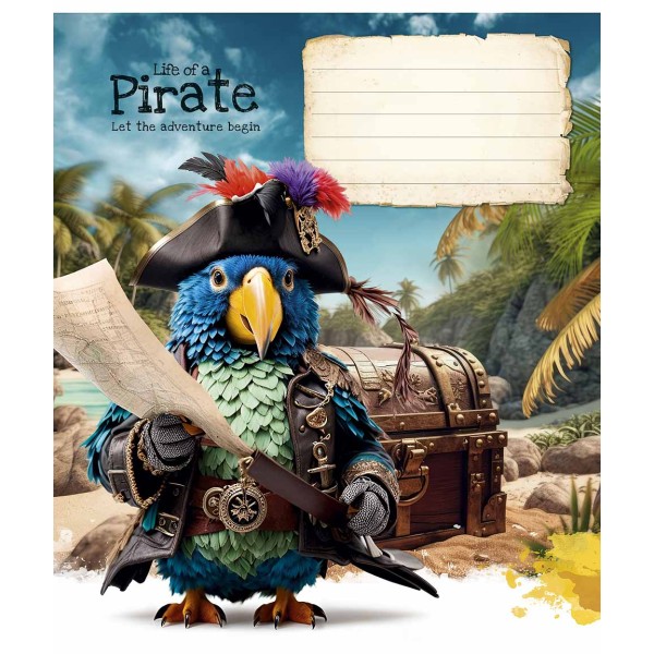 Зошит 12арк. лін. Школярик "Cool adventures" виб.Уф-лак №012-3413L(30)(300)