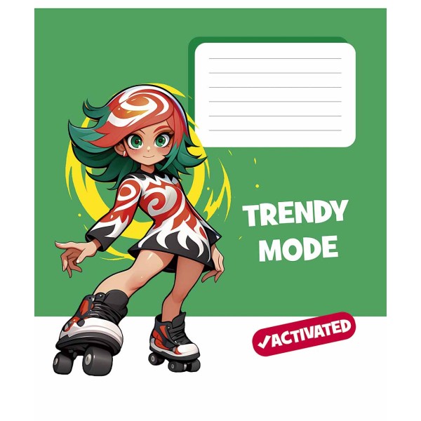 Зошит 24арк. кліт. Школярик "дівч" виб. УФ-лак №024-3564K(25)(200)