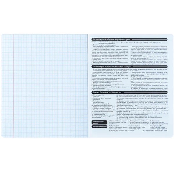 Зошит 48арк. кліт. "Kite" Предметка-Біологія софт тач+УФ, Kuromi №HK25-240-7(10)(200)