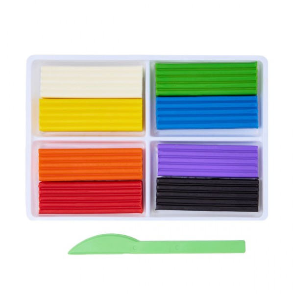 Пластилін "Yes" O'range Line 8 кольор. 160гр №540687(30)