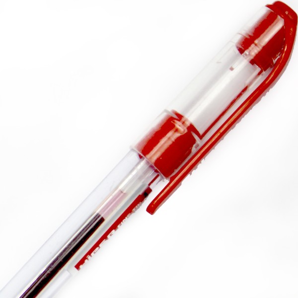 Ручка кульк. масл. "Hiper" №HO-111 Fine Tip 0,7мм червона(25)