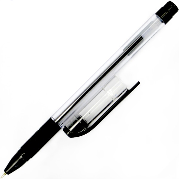 Ручка кульк. масл. "Hiper" №HO-111 Fine Tip 0,7мм чорна(25)