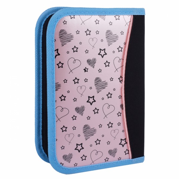 Пенал "1В" Cute Unicorn тв.,одинар.,з 2клап. №HP-04/533627(48)