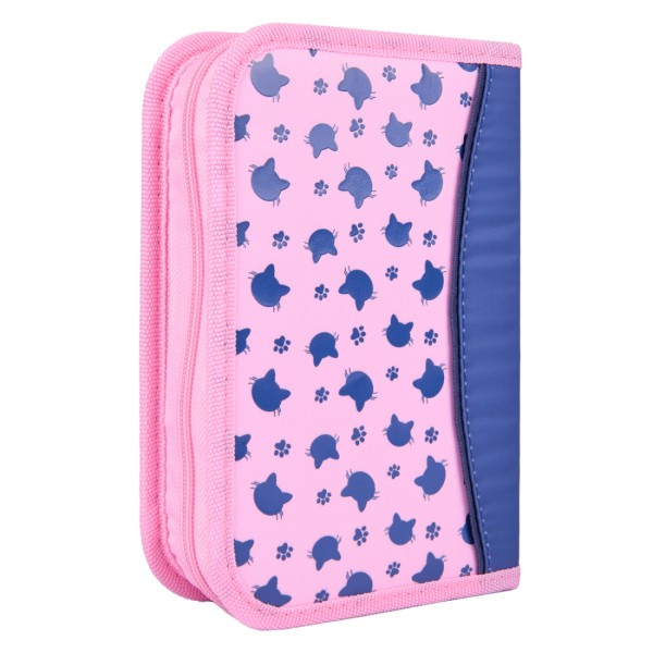 Пенал "1В" Meow-Meow тв.,одинар.,з 2клап. №HP-04/533623(48)