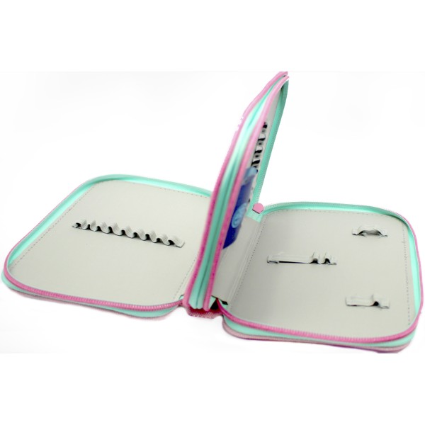 Пенал "Astrabag" Minty Pandas 2від. №503025013