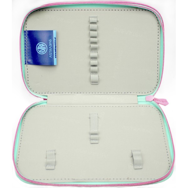 Пенал "Astrabag" Minty Pandas 2від. №503025013