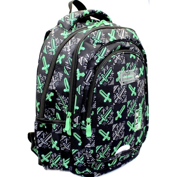 Рюкзак молод. "Head" Next Level 3від., 2карм. №AB300/502025040(5)