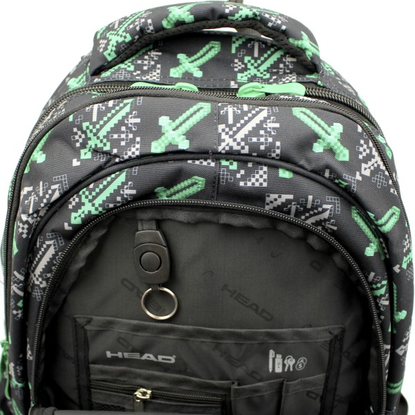 Рюкзак молод. "Head" Next Level 3від., 2карм. №AB300/502025040(5)