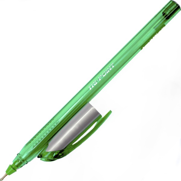 Ручка кульк. масл. "Hiper" №HO-300 Tri Point 0,7мм зелена(50)(250)