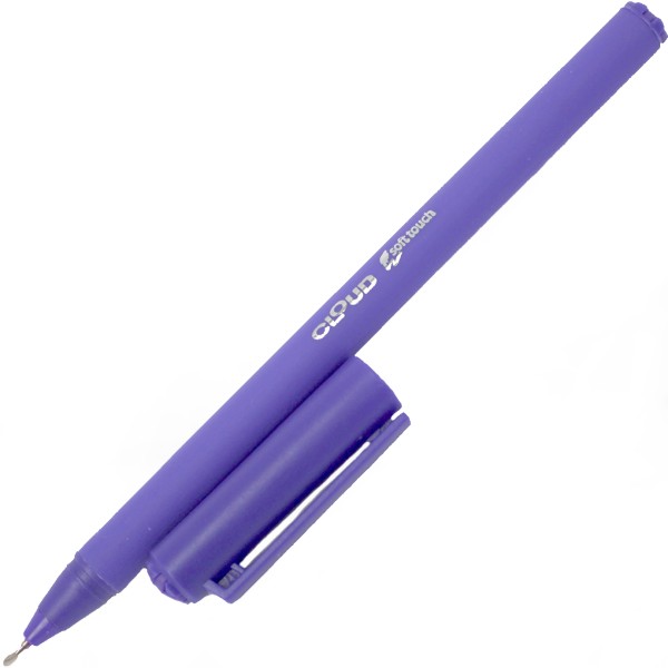 Ручка кульк. масл. "Hiper" №HO-320 Cloud 0,7мм фіолетова(50)(250)