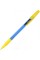 Ручка кульк. масл. "Economix" №E10267 Nation 0,7мм синя, корпус жовто-блакит.