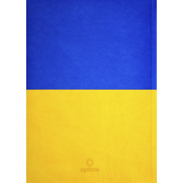 Щоден. А5 "Optima" дат2026 Vivella жовто-блакитний №O26115-99(20)