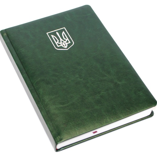 Щоден. А5 "Optima" дат2026 Nebraska зелений №O26113-04(20)