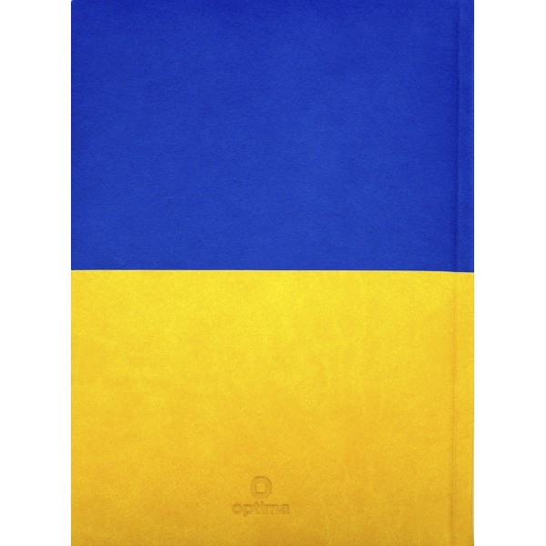 Щоден. А5 "Optima" дат2026 Vivella жовто-блакитний №O26115-98(20)