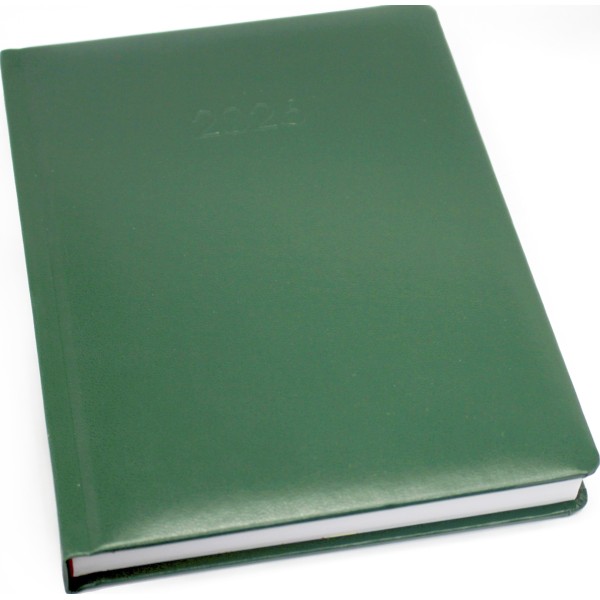 Щоден. А5 "Economix" дат2026 Samba темно-зелений №E21694-49(20)