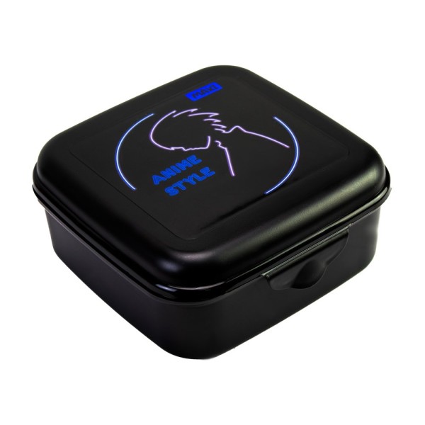 Ланч бокс пласт. "Maxi" 850мл чорний №MX98140(15)